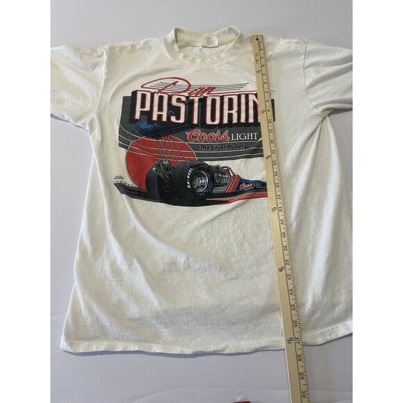 VTG 90s Single Stitch Dan Pastorini Coors Light The Silver Bullet Men’s Size XL‎ - Picture 10 of 13